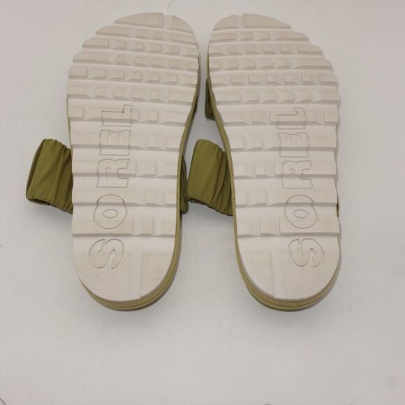 NEW Sorel Roaming Two Strap Slide Sandals Women’s Size 9.5 Olive Green - Picture 8 of 10